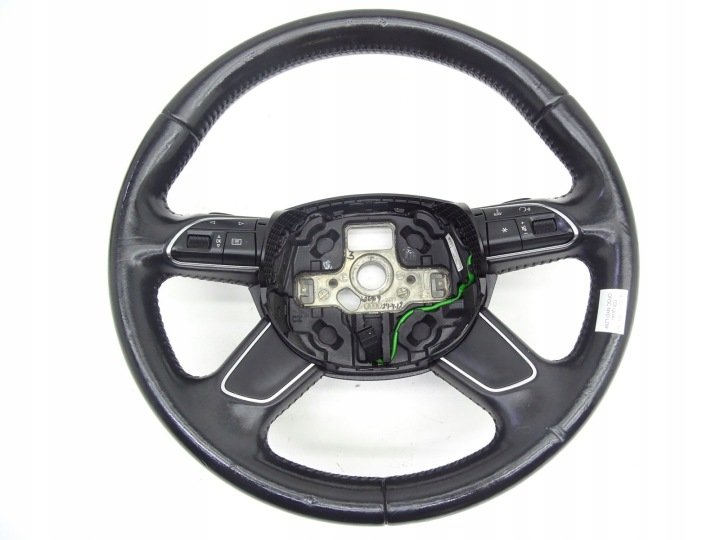 KIEROWNICA-CZARNA-SKORA-MULTI-LOPATKI-AUDI-Q3-8U-11-8U0419091C KIEROWNICA CZARNA SKÓRA MULTI ŁOPATKI AUDI Q3 8U 11- 8U0419091C