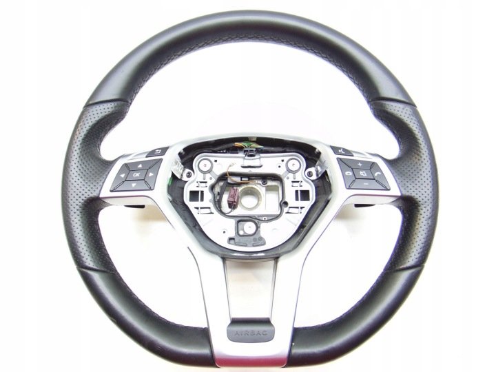 KIEROWNICA SKÓRA MULTI ŁOPATKI MERCEDES SLK W172 AMG A1724608803