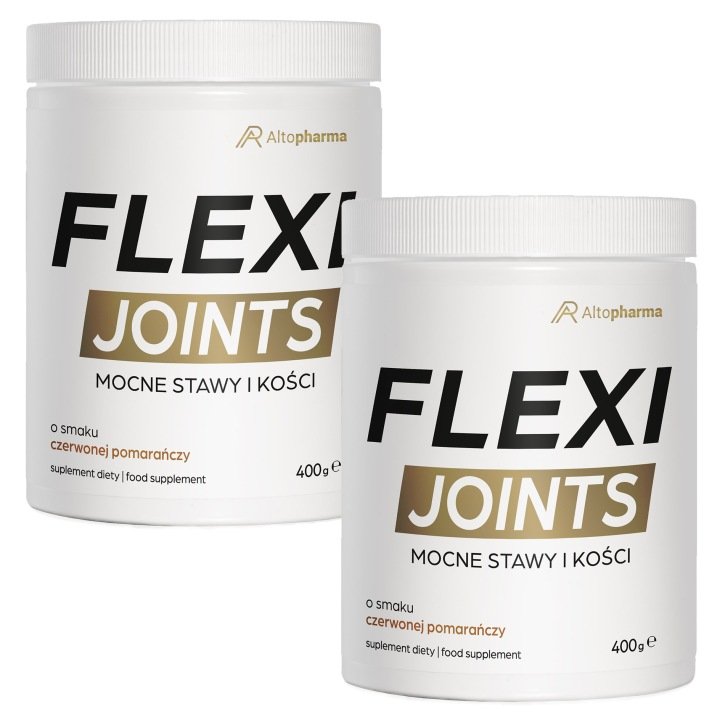 KOLAGEN FLEXI JOINTS Mocne Stawy Kości Czerwona Pomarańcza Witaminy 800 g