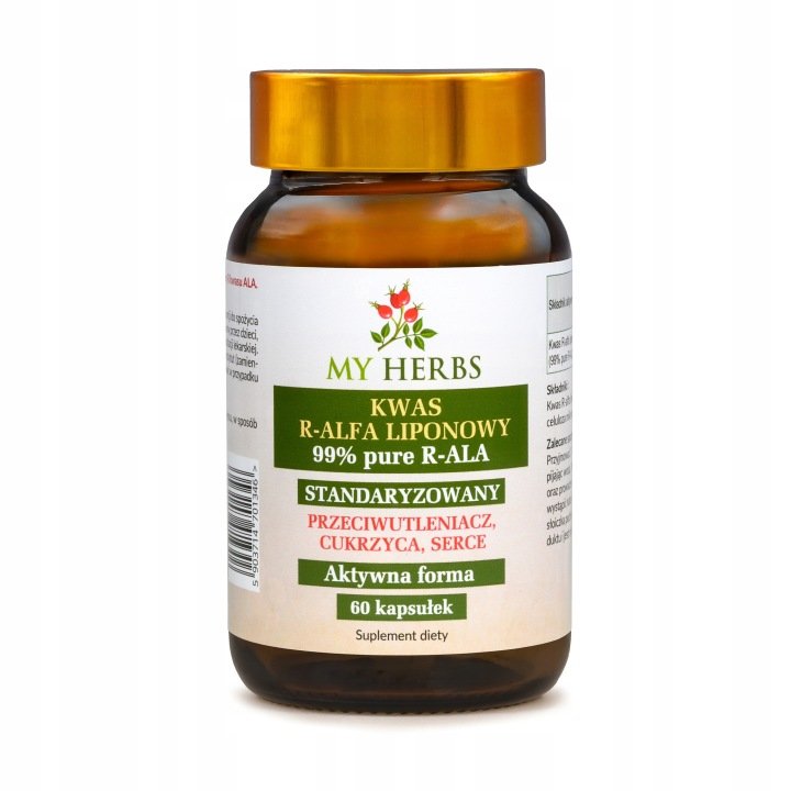 KWAS-R-ALFA-LIPONOWY-R-ALA-200-mg-60-szt-PRZECIWUTLENIACZ-CUKRZYCA-SERCE KWAS R-ALFA LIPONOWY R-ALA 200 mg 60 szt. PRZECIWUTLENIACZ CUKRZYCA SERCE