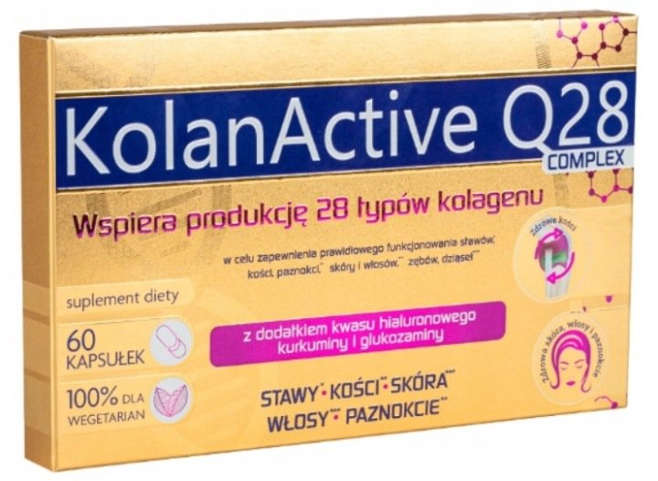 Kolanactive Q28 60 kaps. ASEPTA - aminokwasy, kolagen