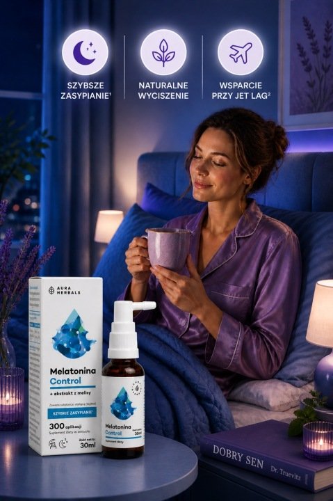 Kompleks-na-SEN-Melatonina-Melisa-Premium-Az-300-Aplikacji-Zasypianie Kompleks na SEN | Melatonina+Melisa | Premium| Aż 300 Aplikacji |Zasypianie