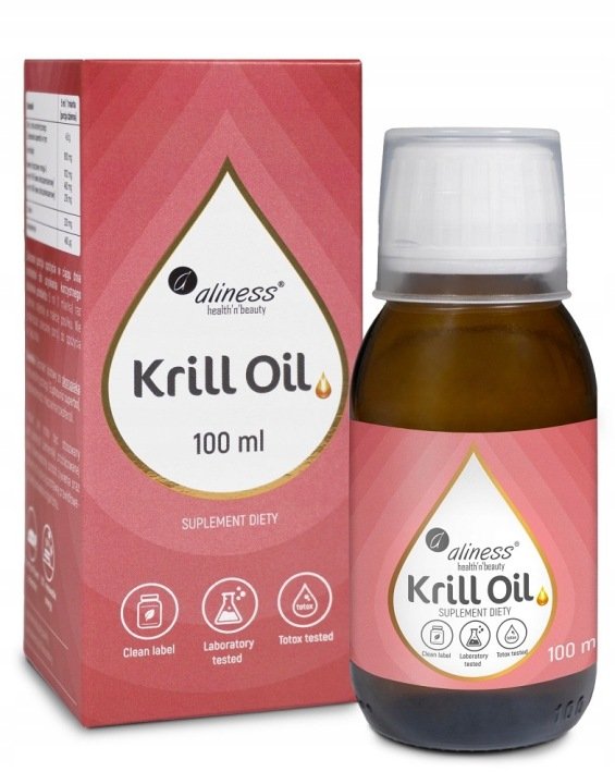Krill-Oil-100-ml-Aliness-olej-z-kryla-antarktycznego-EPA-DHA-Astaksantyna Krill Oil 100 ml Aliness olej z kryla antarktycznego EPA DHA Astaksantyna