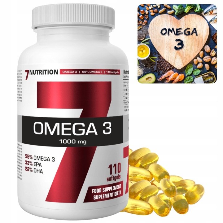 Kwasy-Omega-3-z-Witamina-E-kapsulki-EPA-i-DHA-olej-rybi-110-kapsulek Kwasy Omega 3 z Witaminą E kapsułki EPA i DHA olej rybi 110 kapsułek
