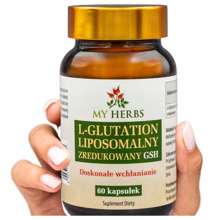 L-GLUTATION-LIPOSOMALNY-ZREDUKOWANY-60-KAPS-DOSKONALE-WCHLANIANIE L-GLUTATION LIPOSOMALNY ZREDUKOWANY 60 KAPS DOSKONAŁE WCHŁANIANIE