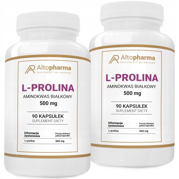 L-PROLINA-500mg-na-Skore-Wlosy-Paznokcie-Aminokwas-Bialkowy-180k L- PROLINA 500mg na Skórę Włosy Paznokcie Aminokwas Białkowy 180k