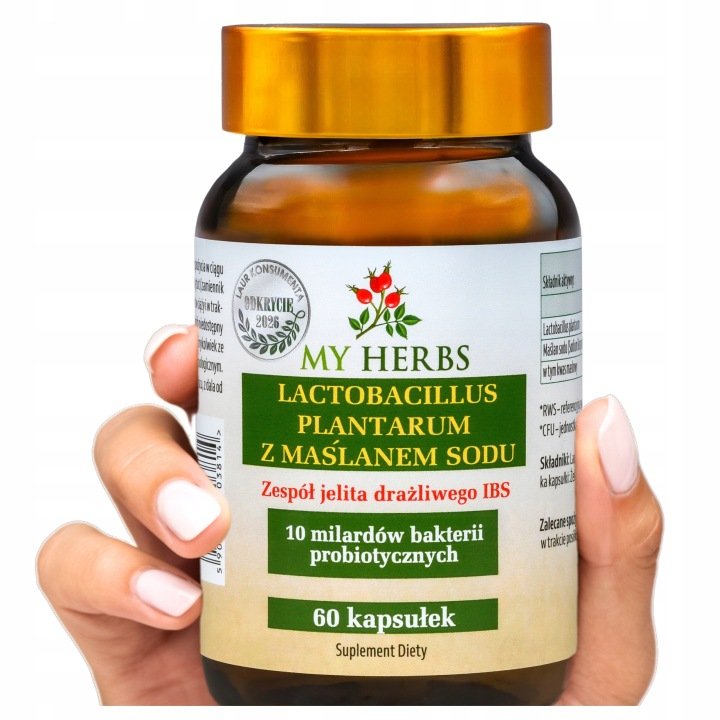 LACTOBACILLUS-PLANTARUM-PROBIOTYK-Z-MASLANEM-SODU-60-KAPS LACTOBACILLUS PLANTARUM PROBIOTYK Z MAŚLANEM SODU 60 KAPS.
