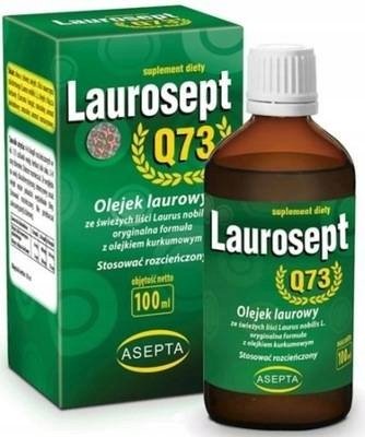 LAUROSEPT-Q73-olejek-laurowo-kurkumowy-100ML-ASEPTA LAUROSEPT Q73 olejek laurowo-kurkumowy 100ML / ASEPTA