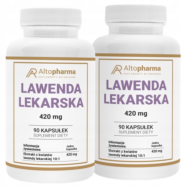 LAWENDA-LEKARSKA-420-mg-Forte-Na-Sen-Antistres-Spokoj-Relaks-180-kapsulek LAWENDA LEKARSKA 420 mg Forte Na Sen Antistres Spokój Relaks 180 kapsułek