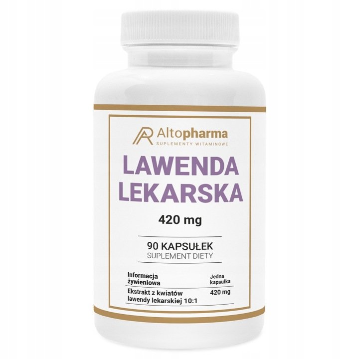 LAWENDA-LEKARSKA-420-mg-Forte-Na-Sen-Antistres-Spokoj-Relaks-90-kapsulek LAWENDA LEKARSKA 420 mg Forte Na Sen Antistres Spokój Relaks 90 kapsułek