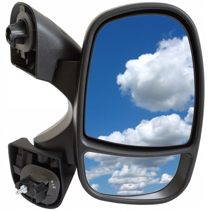 Lusterko Prawe Manualne Renault Trafic II Opel Vivaro B 2001-2014 HOMOLOGAC