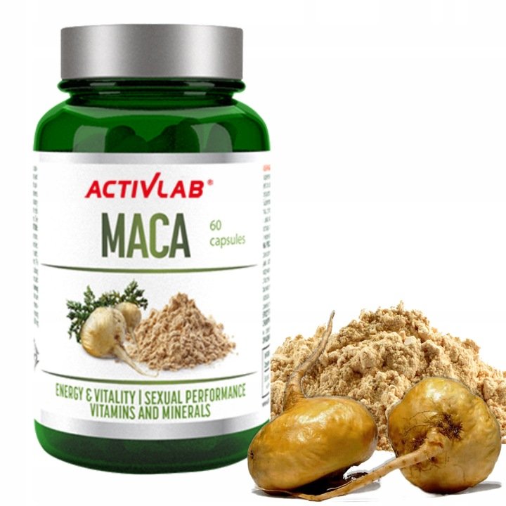 MACA LIBIDO POTENCJA ENERGIA SEX 60 kapsułek