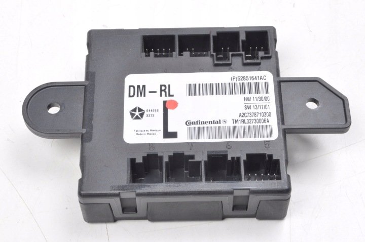 MASERATI-QUATTROPORTE-VI-MODUL-DRZWI-LEWY-TYL-52851641AC MASERATI QUATTROPORTE VI MODUŁ DRZWI LEWY TYŁ 52851641AC