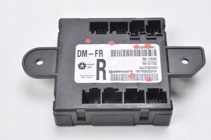 MASERATI-QUATTROPORTE-VI-MODUL-DRZWI-PRAWY-PRZOD-52851639AC MASERATI QUATTROPORTE VI MODUŁ DRZWI PRAWY PRZÓD 52851639AC