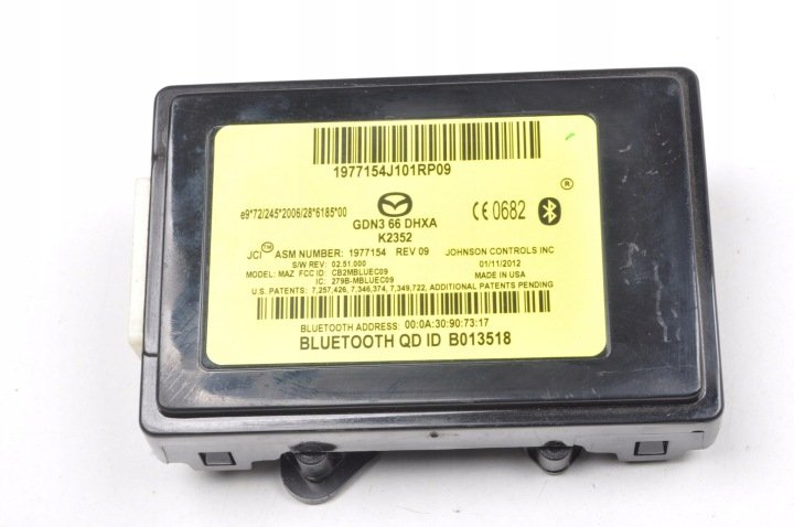 MAZDA 6 II GH 2.2 MODUŁ PRZEKAŹNIK GDN366DHXA