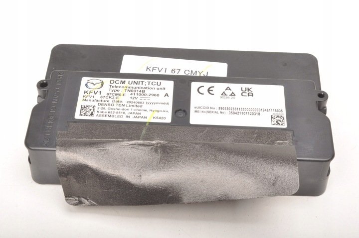 MAZDA-CX-5-II-MODUL-BLUETOOTH-411000-2960-KFV167CMYJ MAZDA CX-5 II MODUŁ BLUETOOTH 411000-2960 KFV167CMYJ