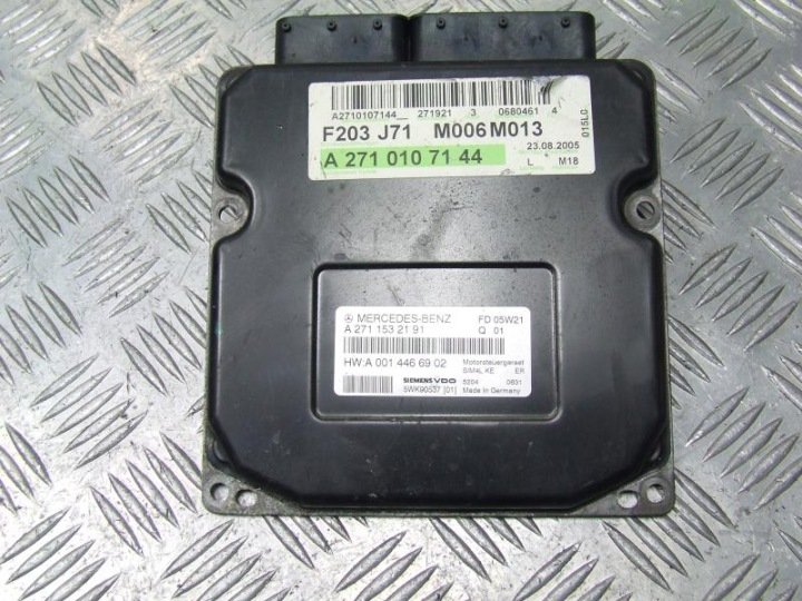 MERCEDES-C160-W203-1-8-K-KOMPUTER-STEROWNIK-SILNIKA-A2710107144 MERCEDES C160 W203 1.8 K KOMPUTER STEROWNIK SILNIKA A2710107144