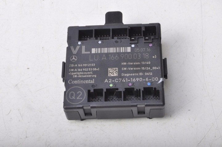 MERCEDES-CLA-W117-MODUL-DRZWI-A1669000318 MERCEDES CLA W117 MODUŁ DRZWI A1669000318