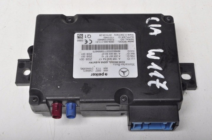 MERCEDES-CLA-W117-MODUL-STEROWNIK-KLIMATYZACJI-A1669005417 MERCEDES CLA W117 MODUŁ STEROWNIK KLIMATYZACJI A1669005417