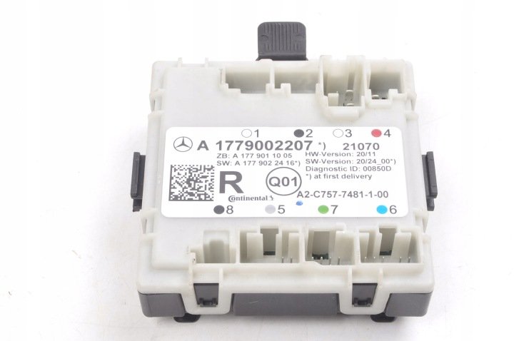 MERCEDES-CLA-W118-MODUL-DRZWI-A1779002207 MERCEDES CLA W118 MODUŁ DRZWI A1779002207