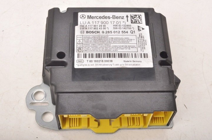 MERCEDES GLA W156 SENSOR PODUSZKI AIRBAG A1179001701