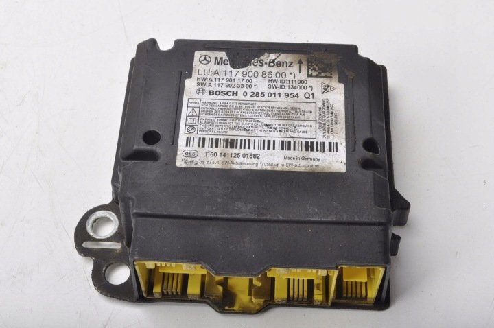 MERCEDES-KLASA-A-W176-SENSOR-PODUSZKI-AIRBAG-A1179008600 MERCEDES KLASA A W176 SENSOR PODUSZKI AIRBAG A1179008600