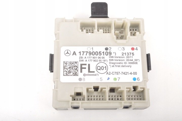MERCEDES-KLASA-A-W177-MODUL-DRZWI-A1779005109-21R MERCEDES KLASA A W177 MODUŁ DRZWI A1779005109 21R