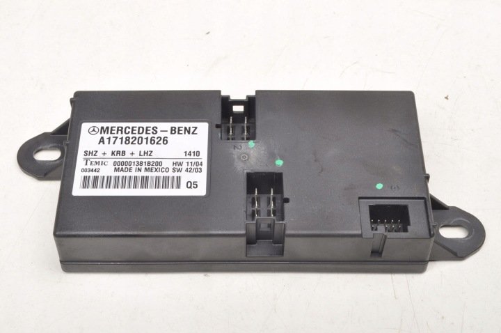 MERCEDES R171 W171 MODUŁ STEROWNIK FOTELA A1718201626