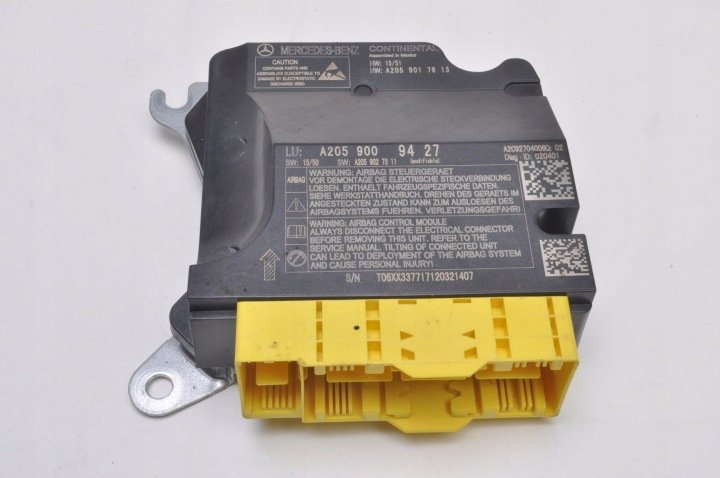 MERCEDES W205 SENSOR PODUSZKI AIRBAG A2059009427
