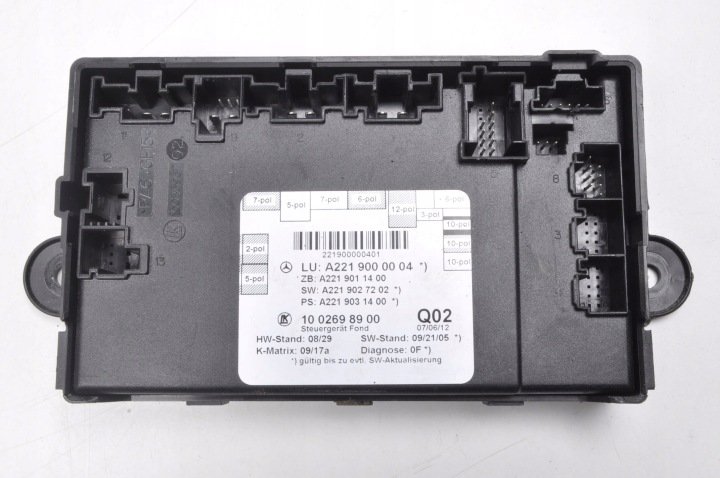 MERCEDES-W221-LIFT-MODUL-DRZWI-PRAWY-TYL-A2219000004 MERCEDES W221 LIFT MODUŁ DRZWI PRAWY TYŁ A2219000004
