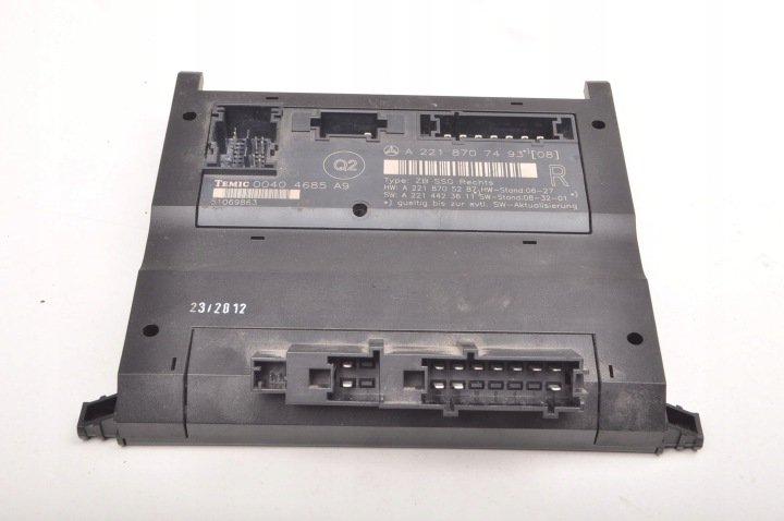 MERCEDES-W221-LIFT-MODUL-STEROWNIK-FOTELA-PRAWY-PRZOD-A2218707493 MERCEDES W221 LIFT MODUŁ STEROWNIK FOTELA PRAWY PRZÓD A2218707493