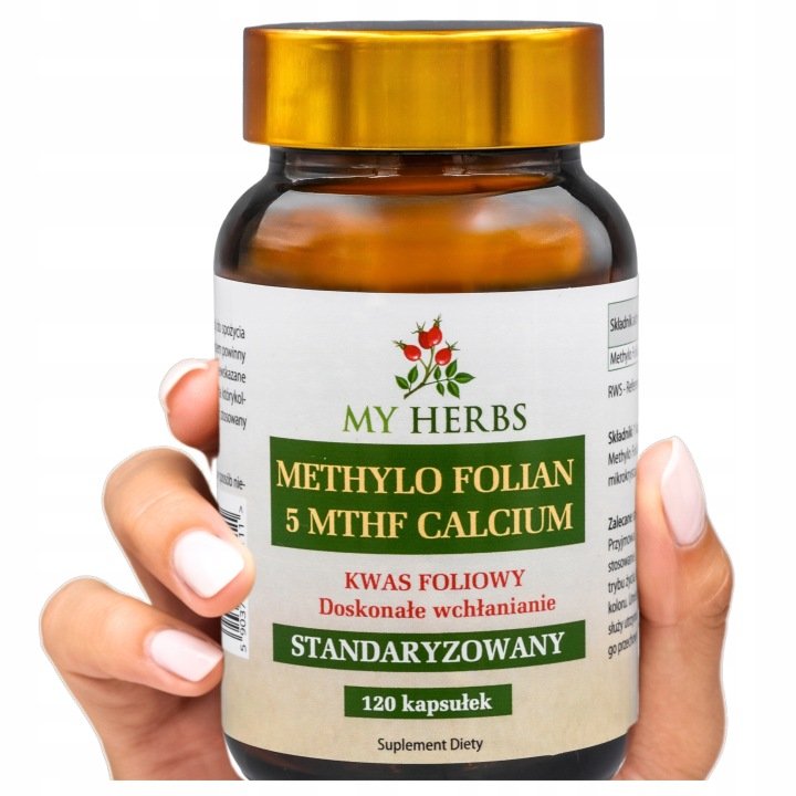 METHYLO FOLIAN 5 MTH CALCIUM KWAS FOLIOWY STANDARYZOWANY 120 KAPS