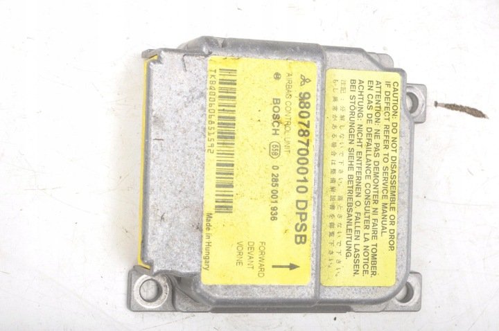MITSUBISHI-COLT-VI-SENSOR-PODUSZKI-AIRBAG-98078700010 MITSUBISHI COLT VI SENSOR PODUSZKI AIRBAG 98078700010