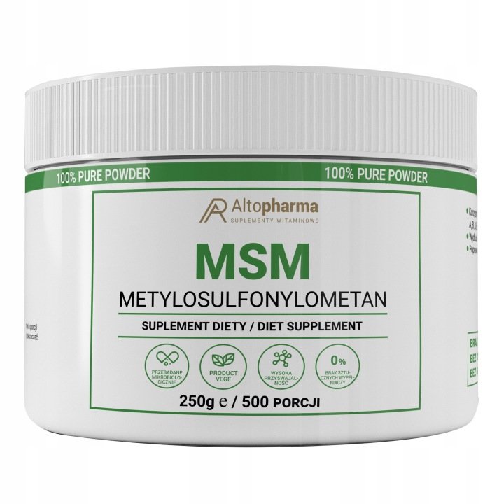 MSM-W-PROSZKU-SIARKA-ORGANICZNA-Regeneracja-Miesnie-Stawy-Kosci-VEGE-250-g MSM W PROSZKU SIARKA ORGANICZNA Regeneracja Mięśnie Stawy Kości VEGE 250 g