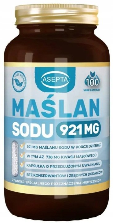 Maslan-Sodu-921-mg-naturalne-zrodlo-kwasu-maslowego-Asepta-100-kapsulek Maślan Sodu 921 mg naturalne źródło kwasu masłowego Asepta 100 kapsułek