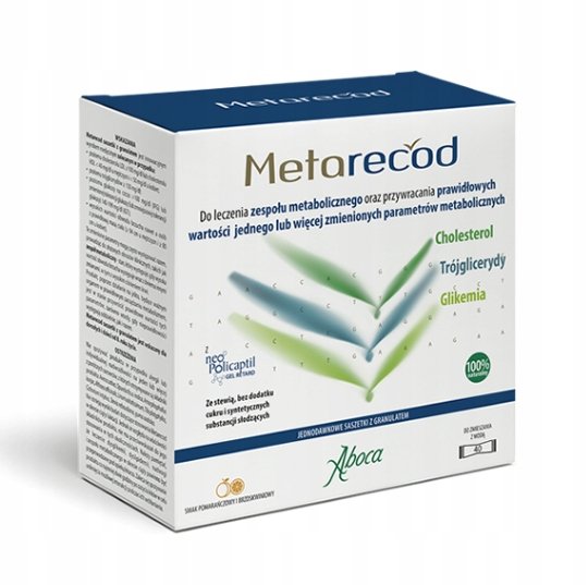 Metarecod - Terapia zespołu metabolicznego 40 saszetek