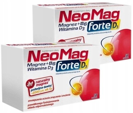 NEOMAG-FORTE-D3-MAGNEZ-WITAMINA-D3-B6-2x50-tabletek NEOMAG FORTE D3 MAGNEZ + WITAMINA D3 B6 2x50 tabletek