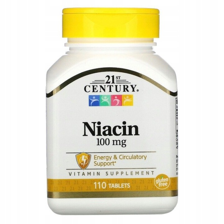 NIACYNA-100-MG-WITAMINA-B3-110-tabt-USA NIACYNA 100 MG WITAMINA B3 110 tabt USA