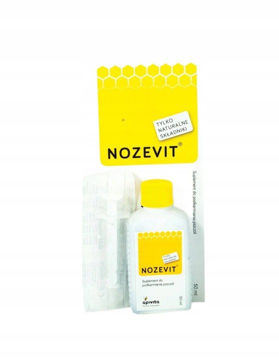 NOZEVIT na nosemozę PRZECIW NOSEMIE u pszczół dodatek do syropu - 50ml