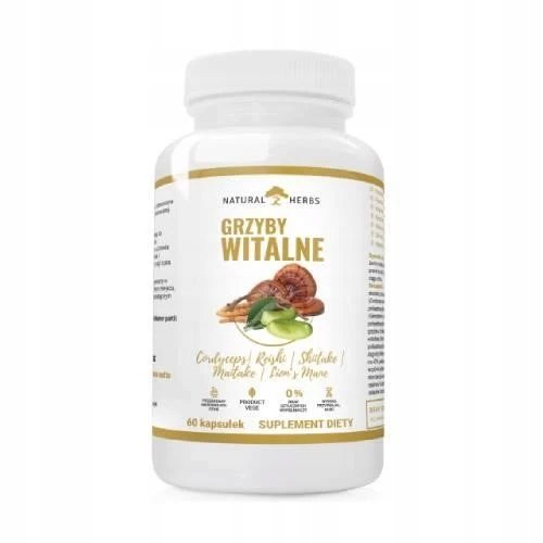 Natural-Herbs-Grzyby-Witalne-Cordyceps-Reishi-Shiitake-Maitake-60-kaps Natural Herbs Grzyby Witalne Cordyceps Reishi Shiitake Maitake 60 kaps.