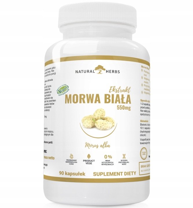 Natural-Herbs-Morwa-Biala-Ekstrakt-550mg-90-kapsulek-by-Alto-Pharma Natural Herbs Morwa Biała Ekstrakt 550mg 90 kapsułek by Alto Pharma