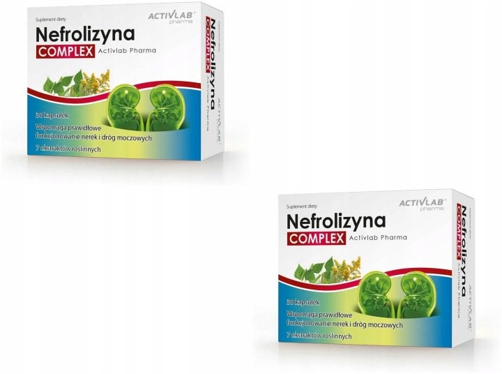 Nefrolizyna-Complex-Activlab-Wsparcie-Drog-Moczowych-30-Kapsulek Nefrolizyna Complex Activlab Wsparcie Dróg Moczowych 30 Kapsułek
