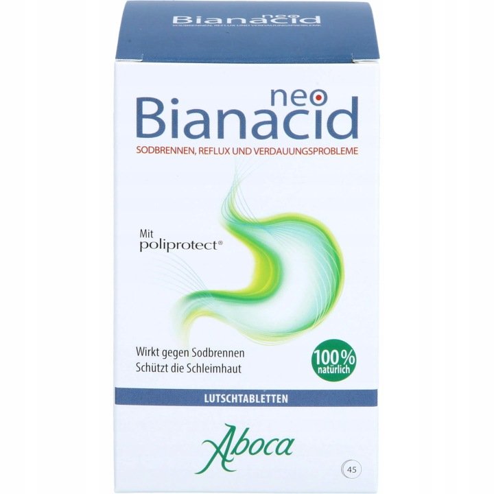 NeoBianacid-Lutschtabletten-bei-Sodbrennen-45 NeoBianacid Lutschtabletten bei Sodbrennen, 45