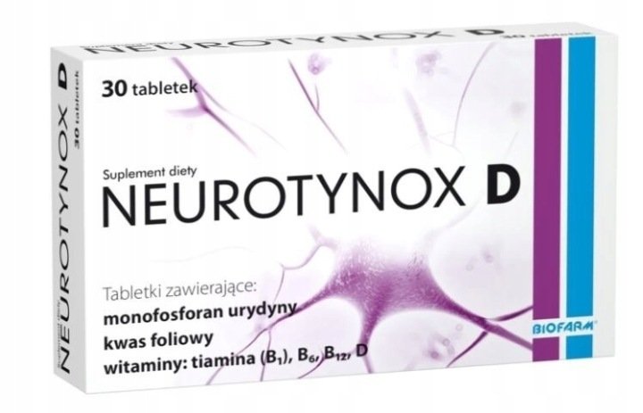 Neurotynox-D-30-tabletek Neurotynox D, 30 tabletek