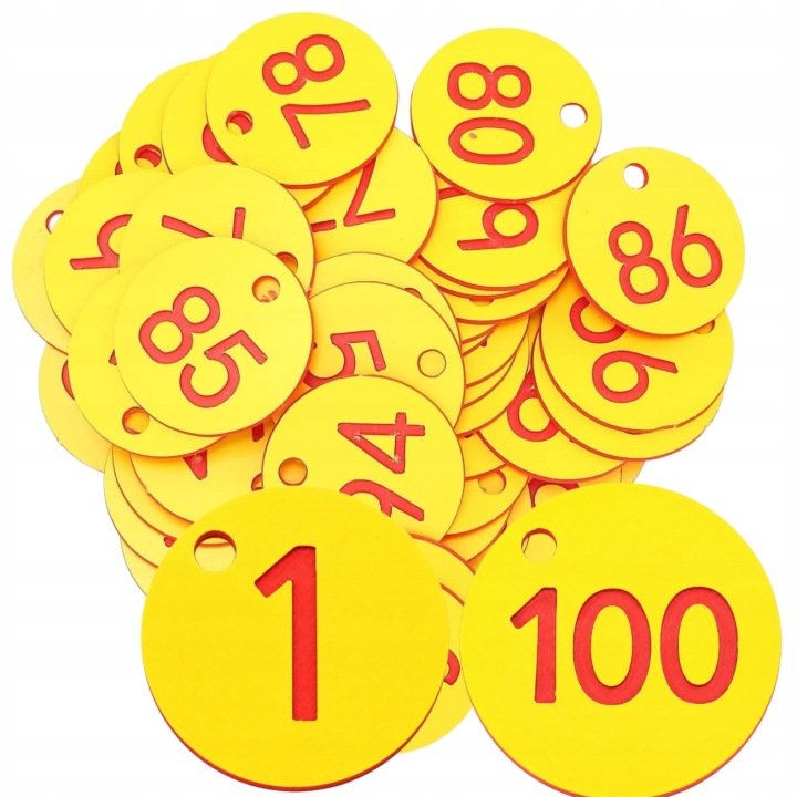 Numerki-na-ule-znaczniki-kolka-3-5-cm-BRCtech-1-100-100-szt-z-otworem Numerki na ule, znaczniki, kółka 3,5 cm BRCtech 1-100 100 szt. z otworem