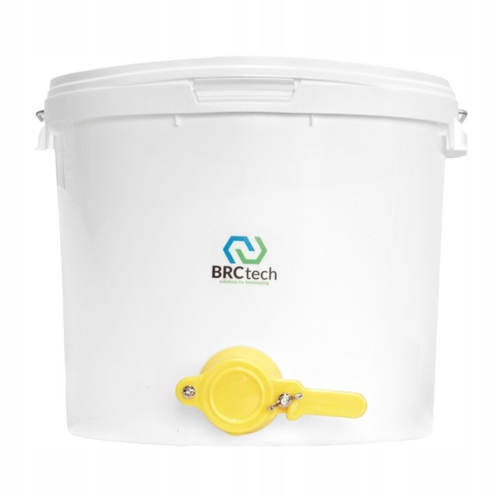 ODSTOJNIK-NA-MIOD-17-5L-z-zaworem-z-atestem-spozywczym-wiadro-BRCtech ODSTOJNIK NA MIÓD 17,5L z zaworem z atestem spożywczym, wiadro - BRCtech
