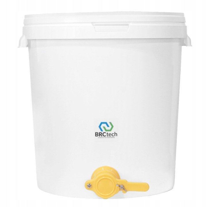 ODSTOJNIK-na-miod-Z-ATESTEM-do-artykulow-spozywczych-33L-40kg-ZAWOR-6-4-cal ODSTOJNIK na miód Z ATESTEM do artykułów spożywczych 33L/40kg ZAWÓR 6/4 cal