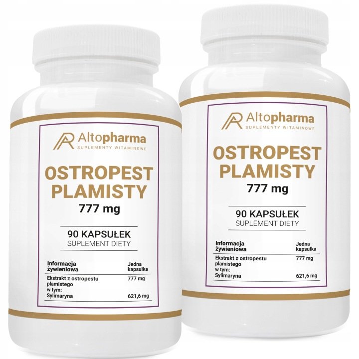 OSTROPEST-PLAMISTY-777-mg-Watroba-Sylimaryna-Detox-Uklad-Pokarmowy-180-kap OSTROPEST PLAMISTY 777 mg Wątroba Sylimaryna Detox Układ Pokarmowy 180 kap