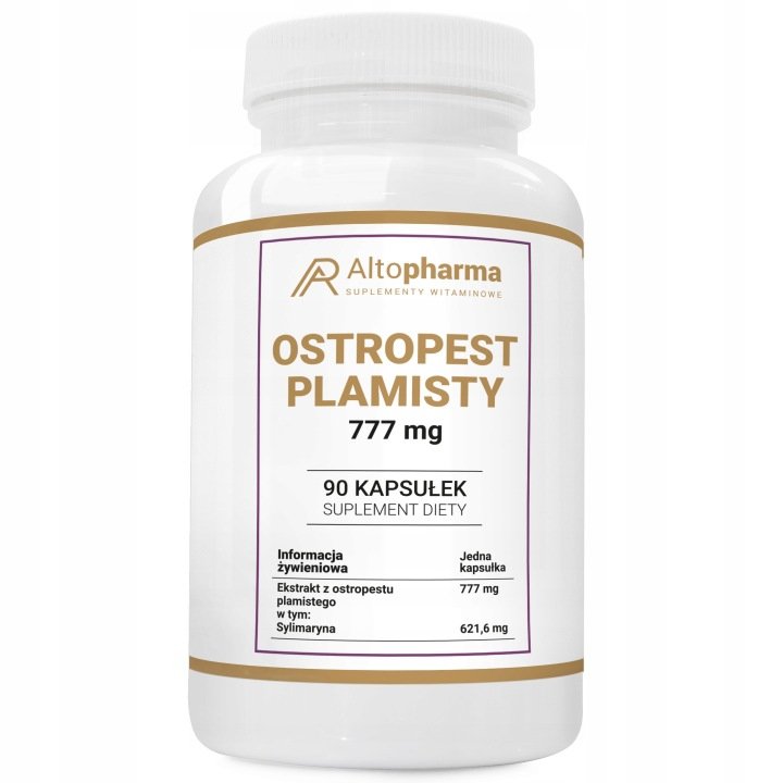OSTROPEST-PLAMISTY-777-mg-Watroba-Sylimaryna-Detox-Uklad-Pokarmowy-90-kap OSTROPEST PLAMISTY 777 mg Wątroba Sylimaryna Detox Układ Pokarmowy 90 kap