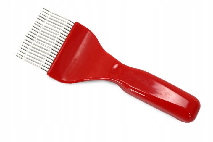 Odsklepiacz-widelcowy-raczka-plastikowa-czerwona-giety-19-igiel Odsklepiacz widelcowy, rączka plastikowa czerwona, gięty 19 igieł